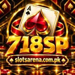 718SP Game logo with slotsarena.com.pk