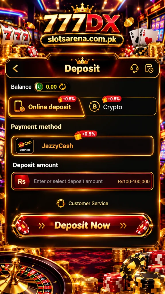 777DX Game Deposit